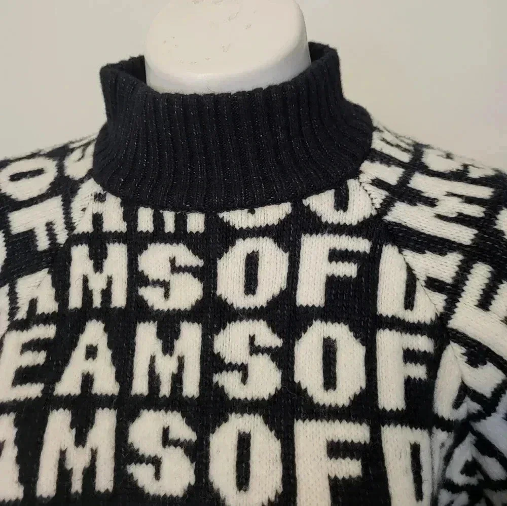 H&M | Oversized Knit Sweater Turtleneck Dreams of Dreams(S)